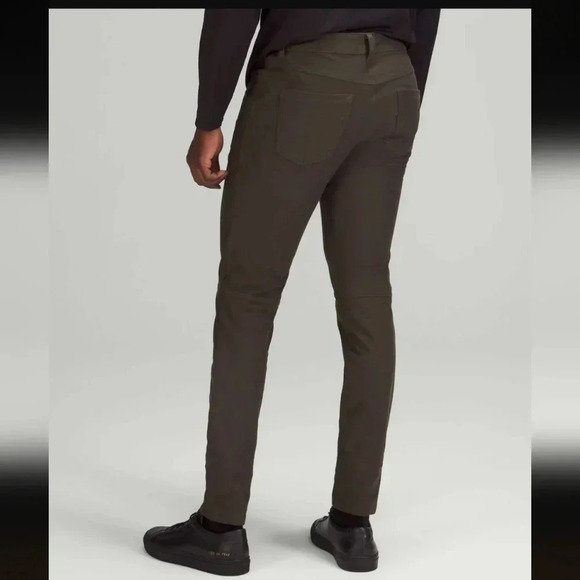 Lululemon ABC Skinny-Fit Pant 34" *Utilitech Dark Olive - Picture 3 of 8